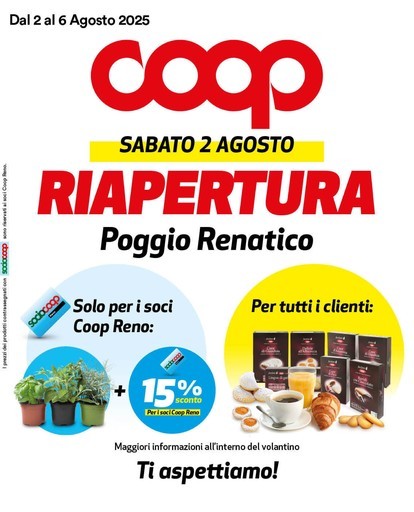 Coop - Riapertura