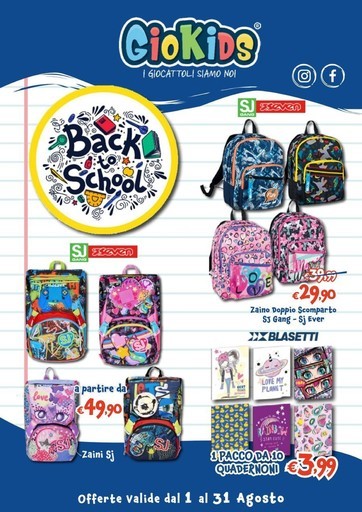 Volantino Giokids