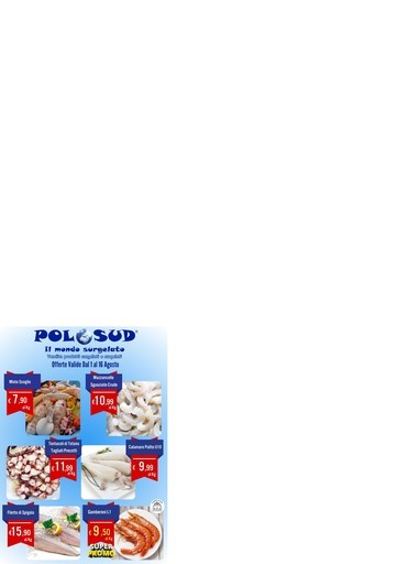 Volantino Polo Sud surgelati
