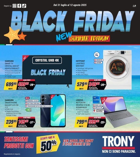 Volantino Trony