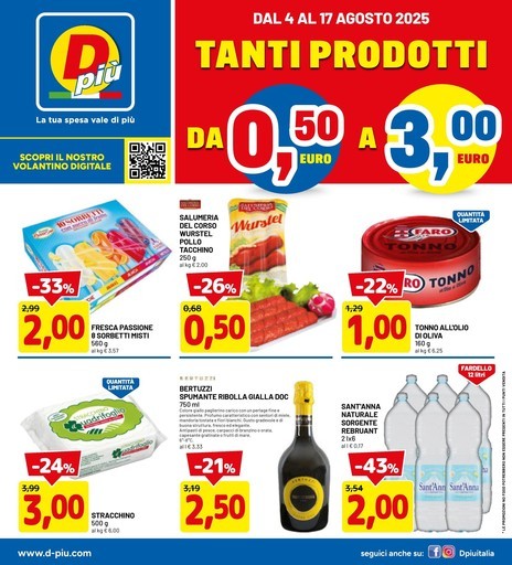 Volantino Dpiù