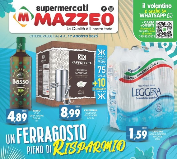 Volantino Mazzeo Supermercati
