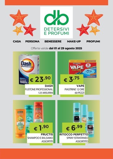 Volantino DB detersivi
