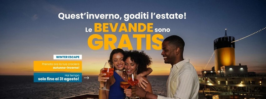 Costa Crociere - Solo fino al 31 agosto!