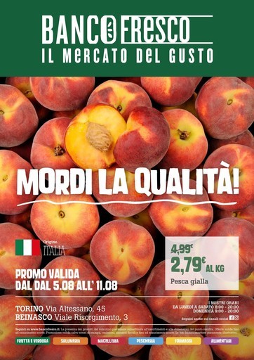 Volantino Banco Fresco