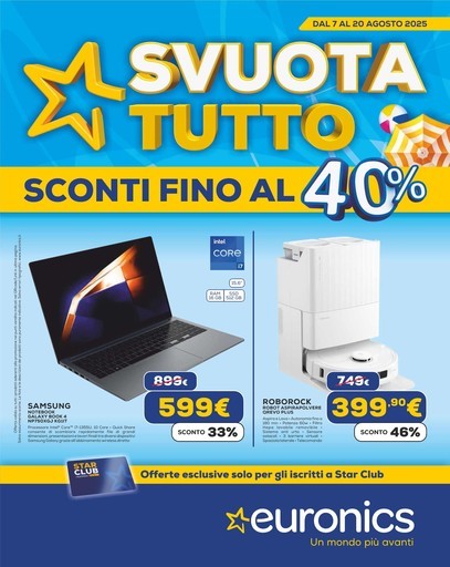 Volantino Euronics