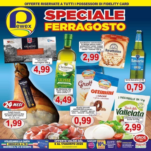 Volantino Pewex