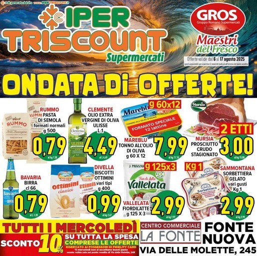 Volantino Ipertriscount
