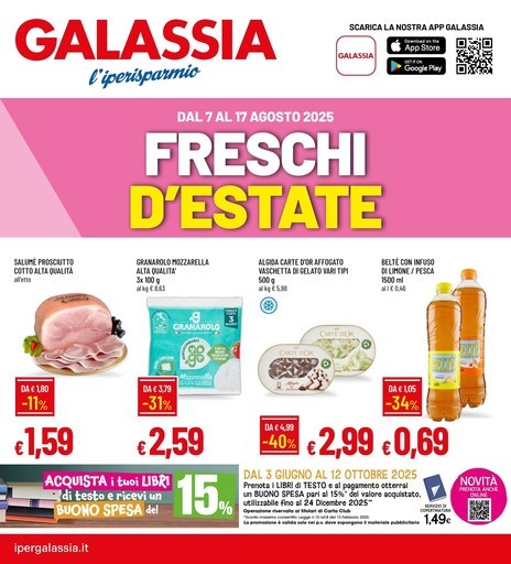 Galassia - FRESCHI D'ESTATE