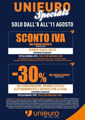 Volantino Unieuro