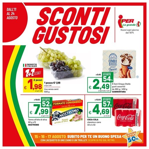 Volantino Iper la grande i