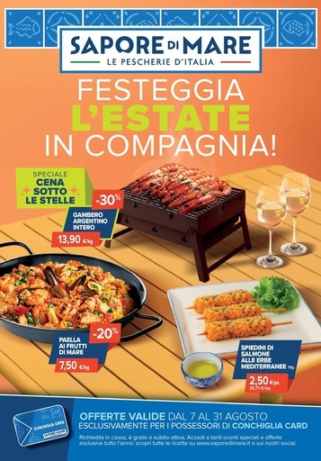 Volantino Sapore di mare