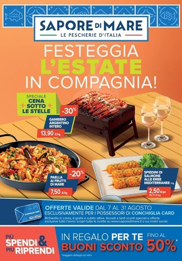 Sapore di mare - Festeggia l'estate in compagnia!