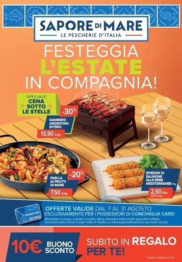 Volantino Sapore di mare