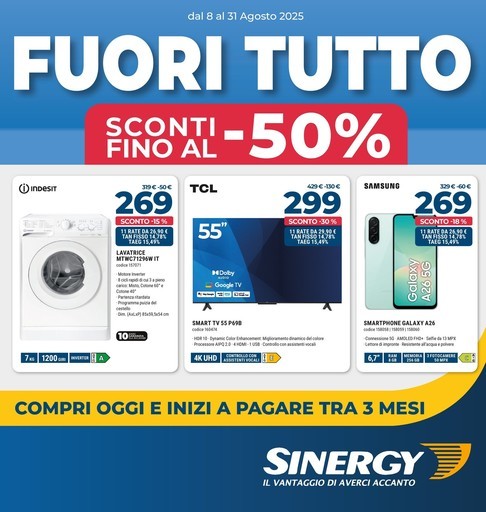 Volantino Sinergy