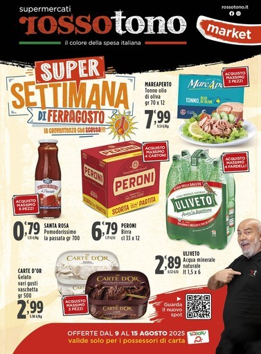 Volantino Supermercati Rossotono Market
