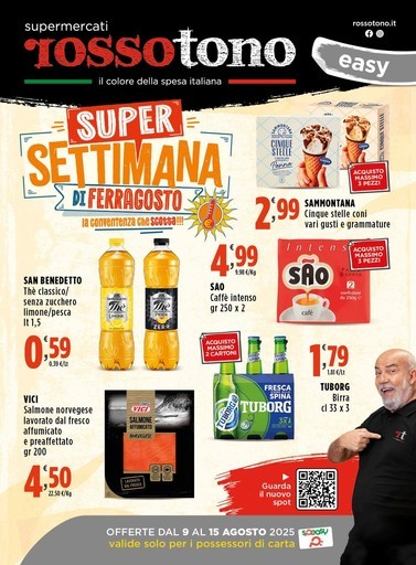 Volantino Supermercati Rossotono Easy