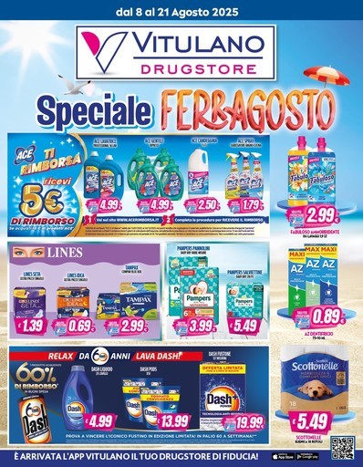 Volantino Vitulano drugstore