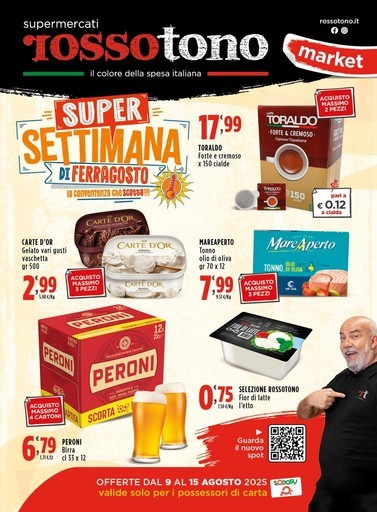 Volantino Supermercati Rossotono Market