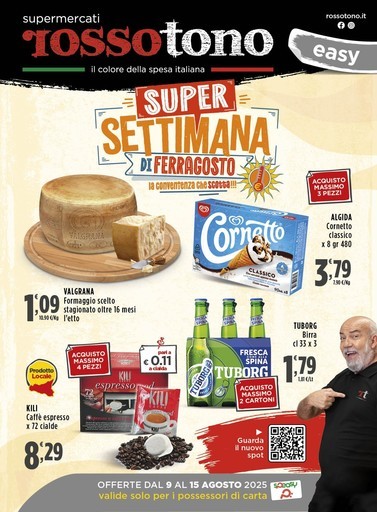 Volantino Supermercati Rossotono Easy