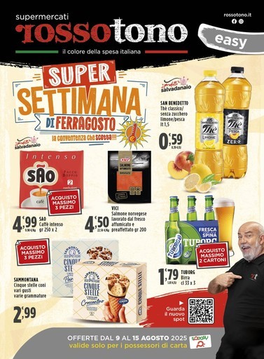 Volantino Supermercati Rossotono Easy