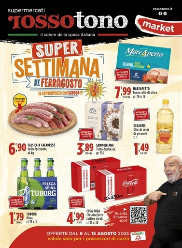 Volantino Supermercati Rossotono Market