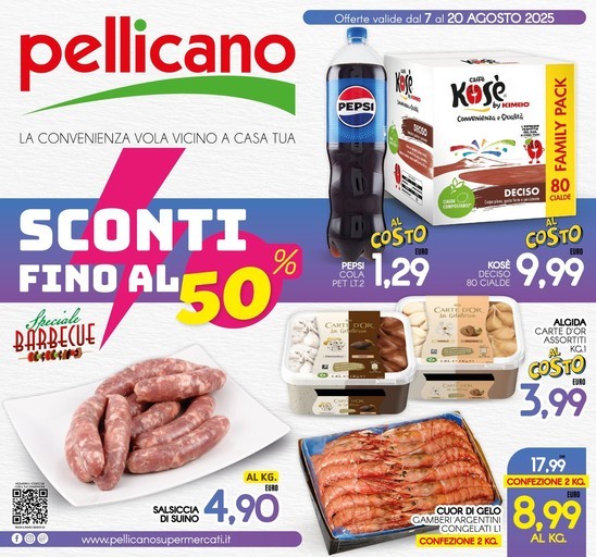 Volantino Pellicano Supermercati