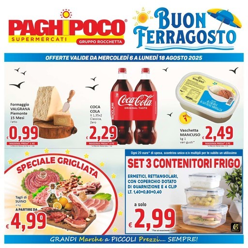 Volantino Paghi Poco