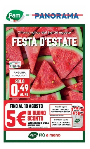 Volantino Pam