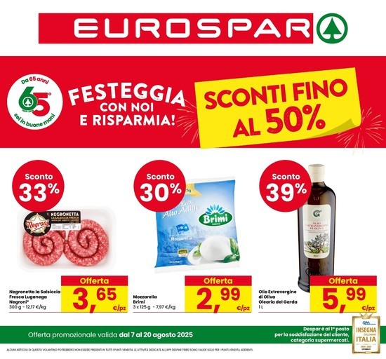 Despar - Sconti fino al 50%