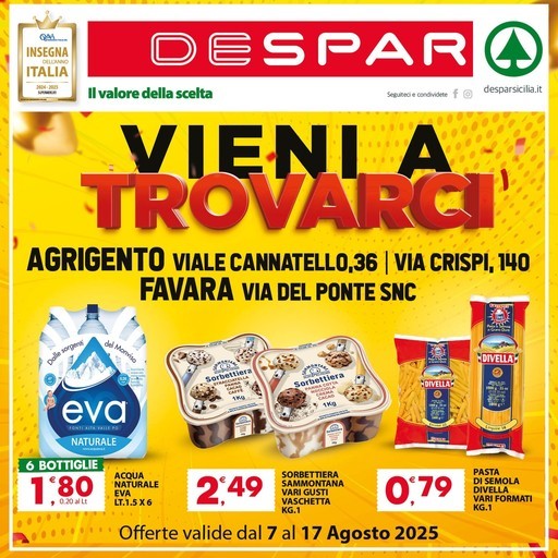 Despar - Vieni a trovarci