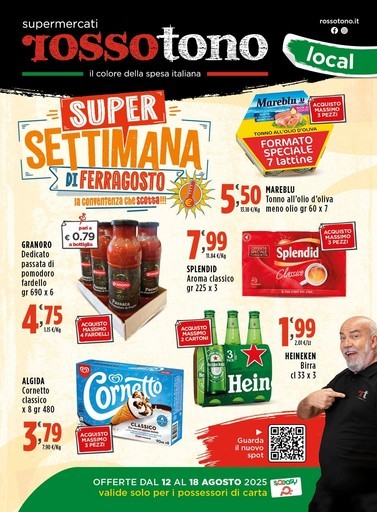 Volantino Supermercati Rossotono Local