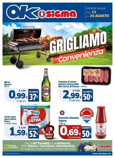 Volantino Ok Sigma