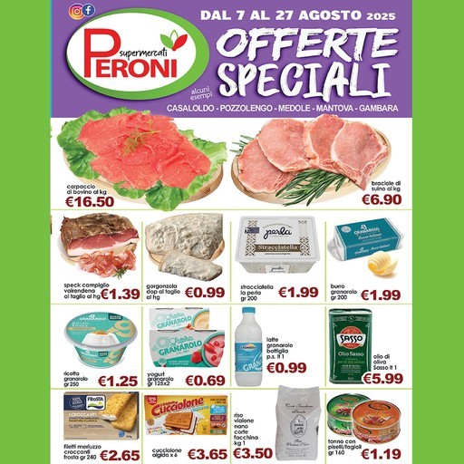 Volantino Supermercati Peroni