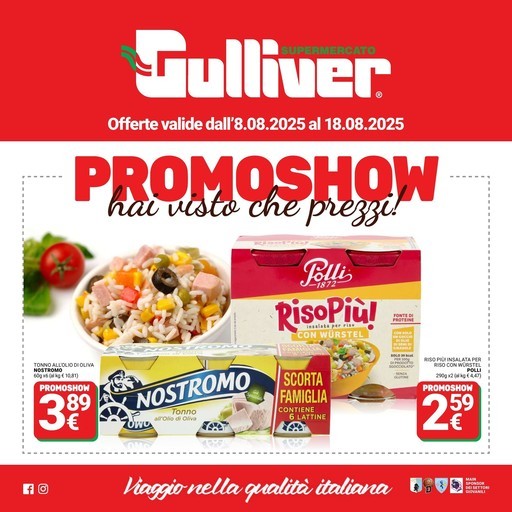 Volantino Gulliver