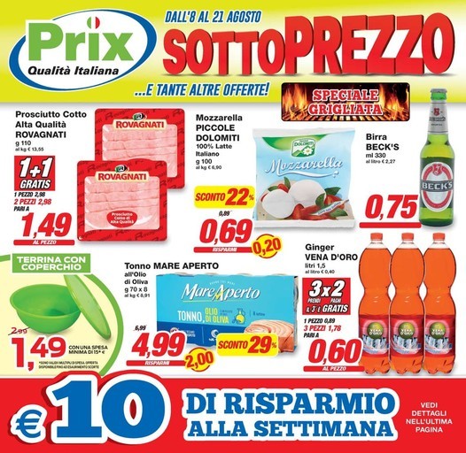 Volantino Prix