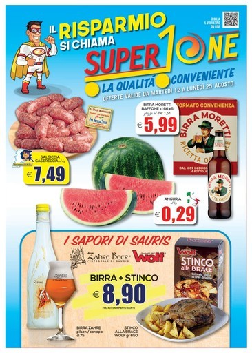 Volantino Supermercato SuperOne