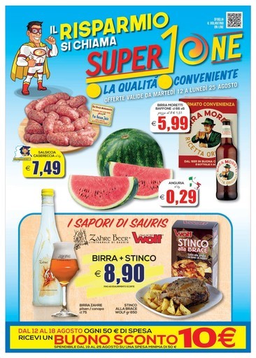 Volantino Supermercato SuperOne