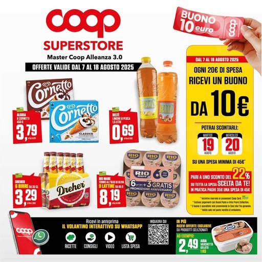 Volantino Coop Alleanza Superstore