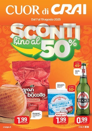 Volantino Crai