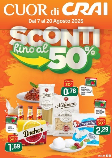 Crai - Sconti fino al 50%