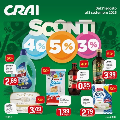 Volantino Crai