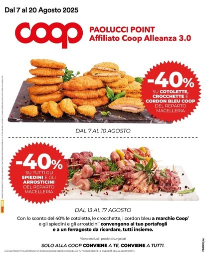 Volantino Coop