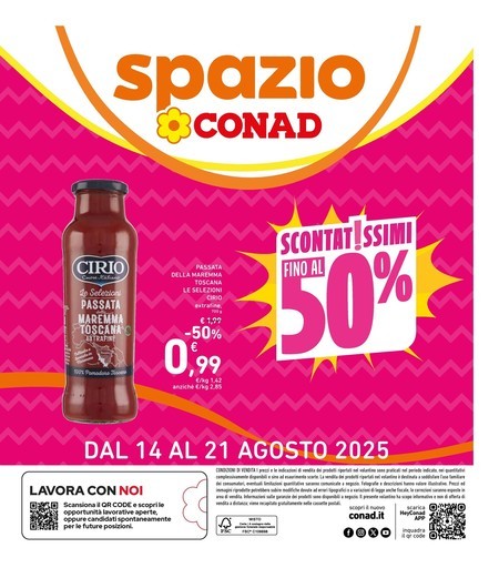 Volantino Spazio Conad