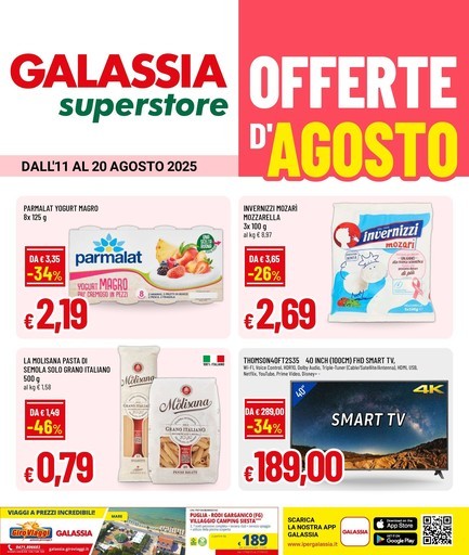 Volantino Galassia