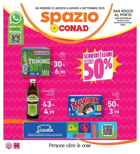 Spazio Conad - Scontatissimi fino al 50%