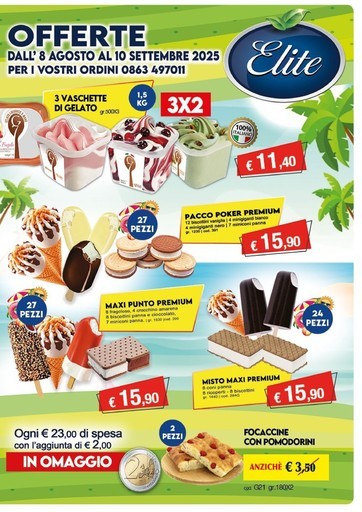 Volantino Elite Surgelati