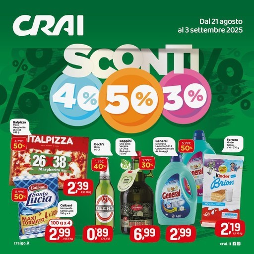 Volantino Crai
