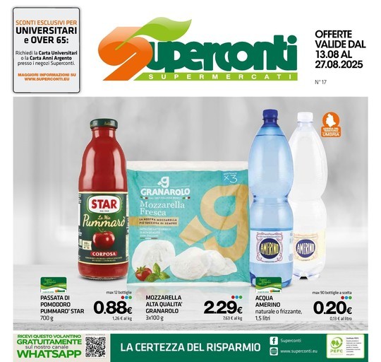 Volantino Superconti