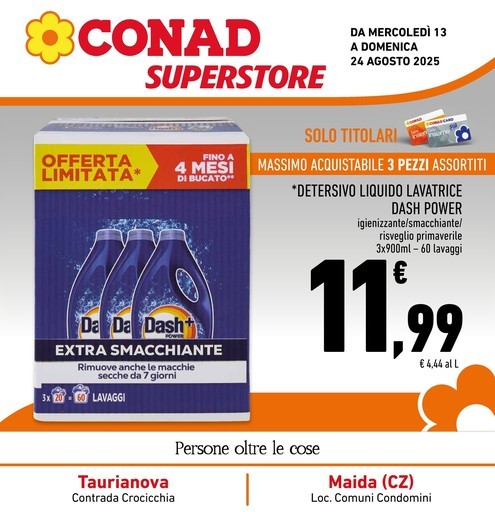 Volantino Conad Superstore